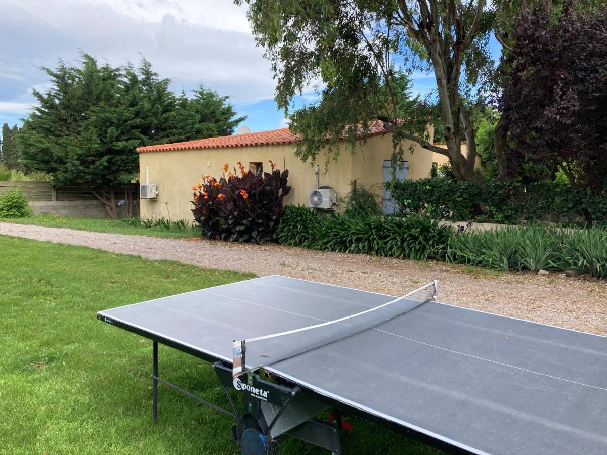 Villa Mas de la Riviere Villelongue-de-la-Salanque Exterior foto